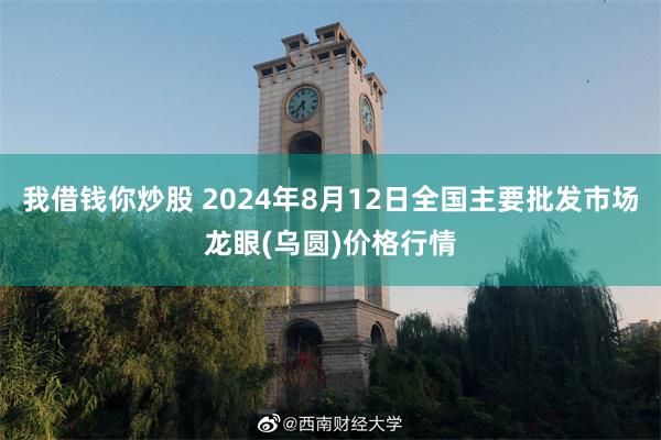 我借钱你炒股 2024年8月12日全国主要批发市场龙眼(乌圆)价格行情