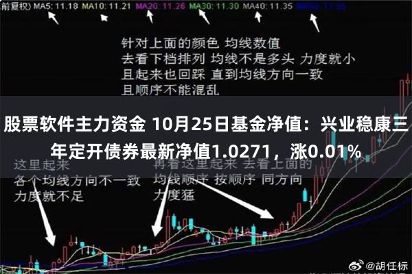 股票软件主力资金 10月25日基金净值：兴业稳康三年定开债券最新净值1.0271，涨0.01%